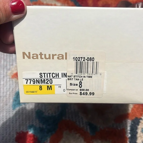 Naturalized Women’s 8M Brown Leather Shoes Boots Zip with heel stitch in time - Picture 11 of 13